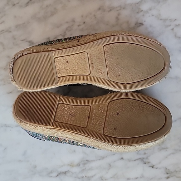 The Shoe Box Rainbow Glitter Espadrilles - Picture 2 of 5